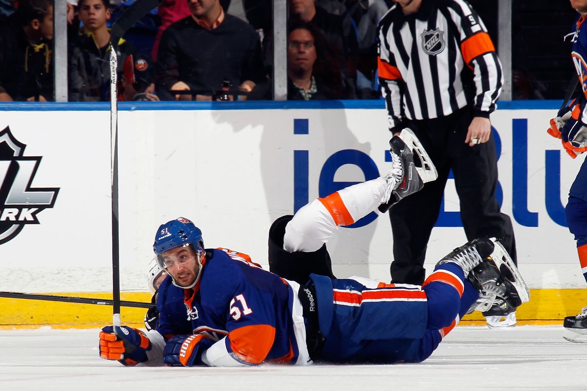 What if you put a Flyers leg on Frans Nielsen's body? WHAT IF?