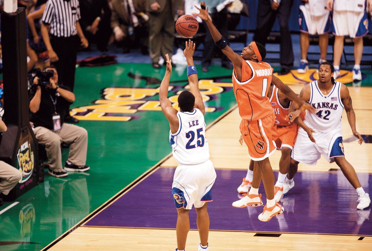 Syracuse University vs University of Kansas, 2003 NCAA National Championship