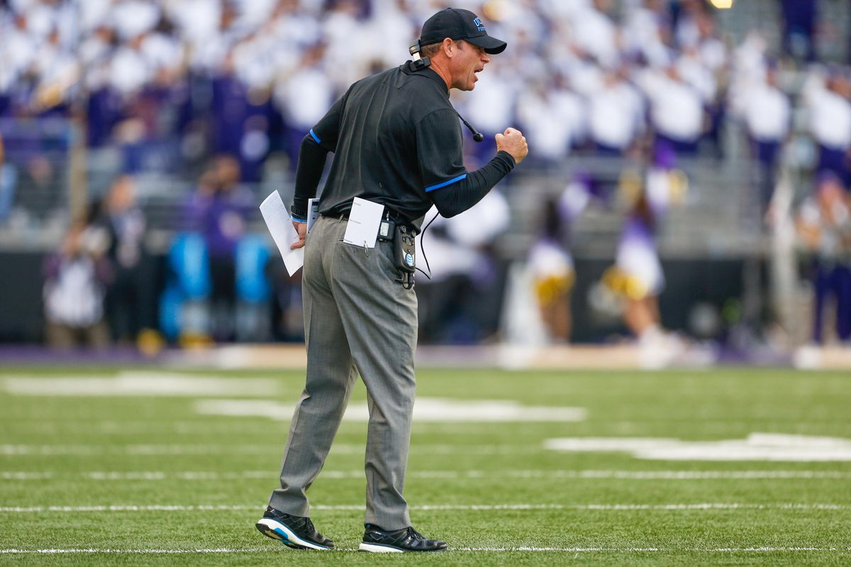 We all know Coach Mora likes to wear black. Let's make sure he's the only Bruin doing so Saturday!