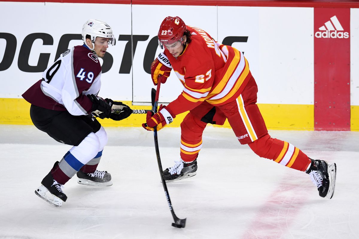 NHL: Stanley Cup Playoffs-Colorado Avalanche at Calgary Flames