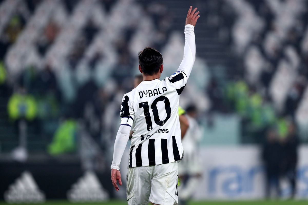 Paulo Dybala of Juventus Fc gestures during the Serie A...