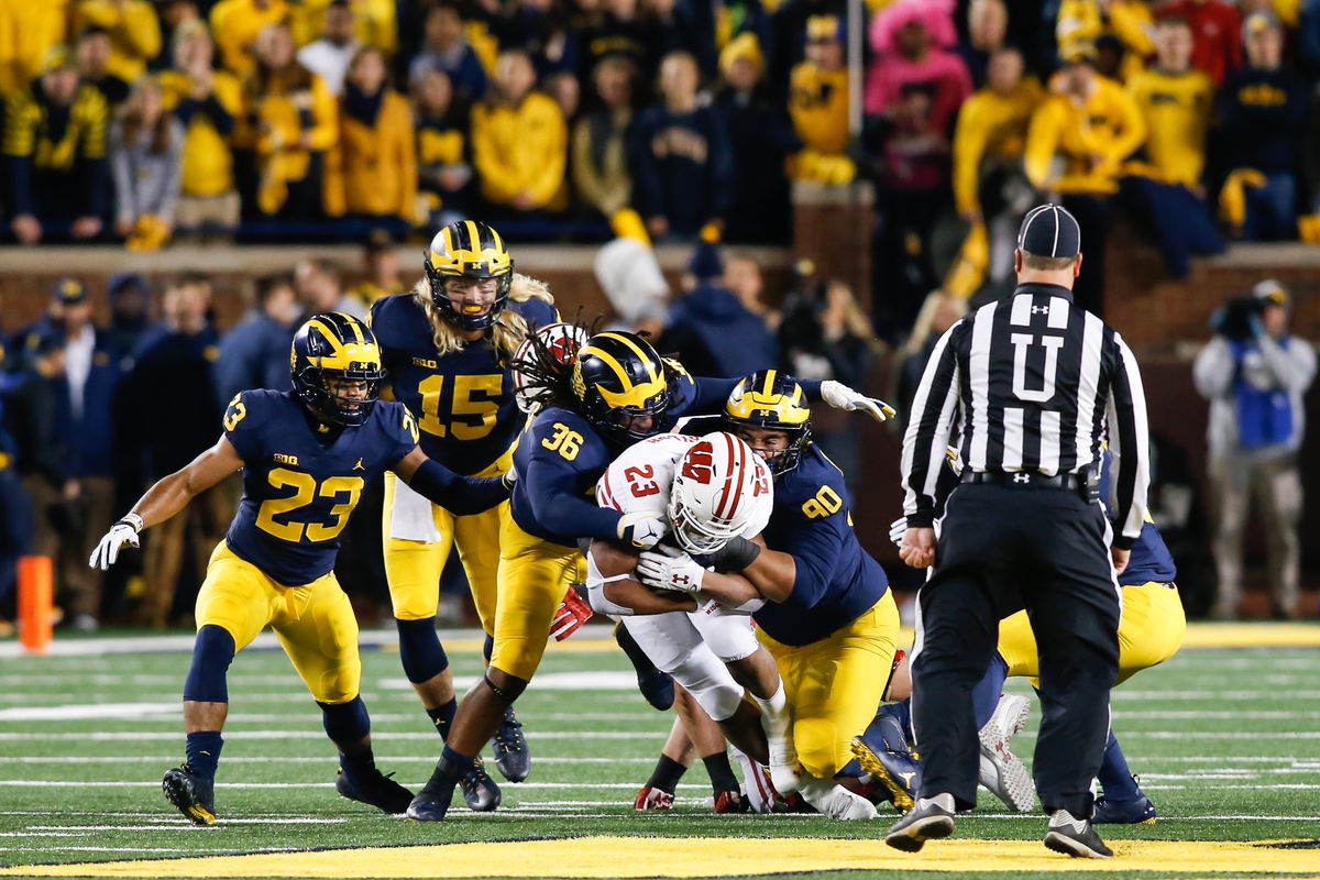 COLLEGE FOOTBALL: OCT 13 Wisconsin at Michigan