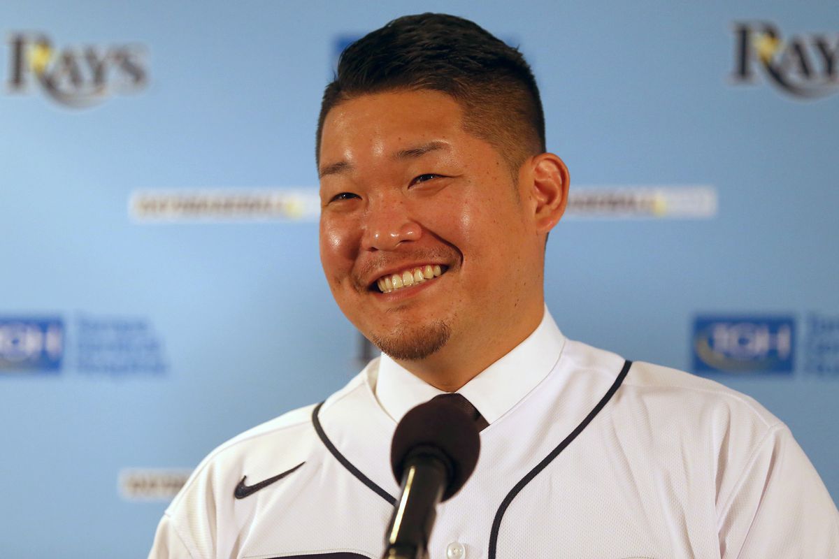 MLB: DEC 17 Yoshitomo Tsutsugo Press Conference