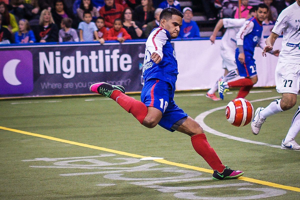 Bryan Perez was one of two Comets named to MISL team of the week