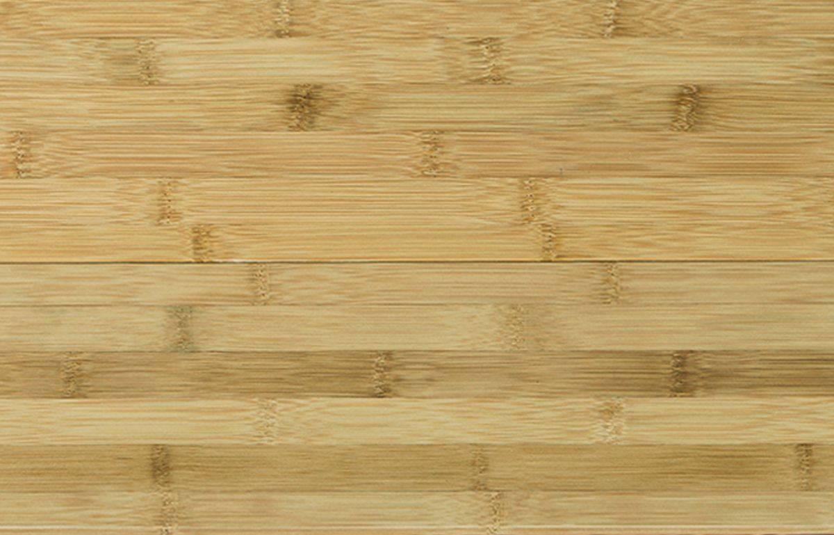 Toast-Colored Horizontal Bamboo Flooring