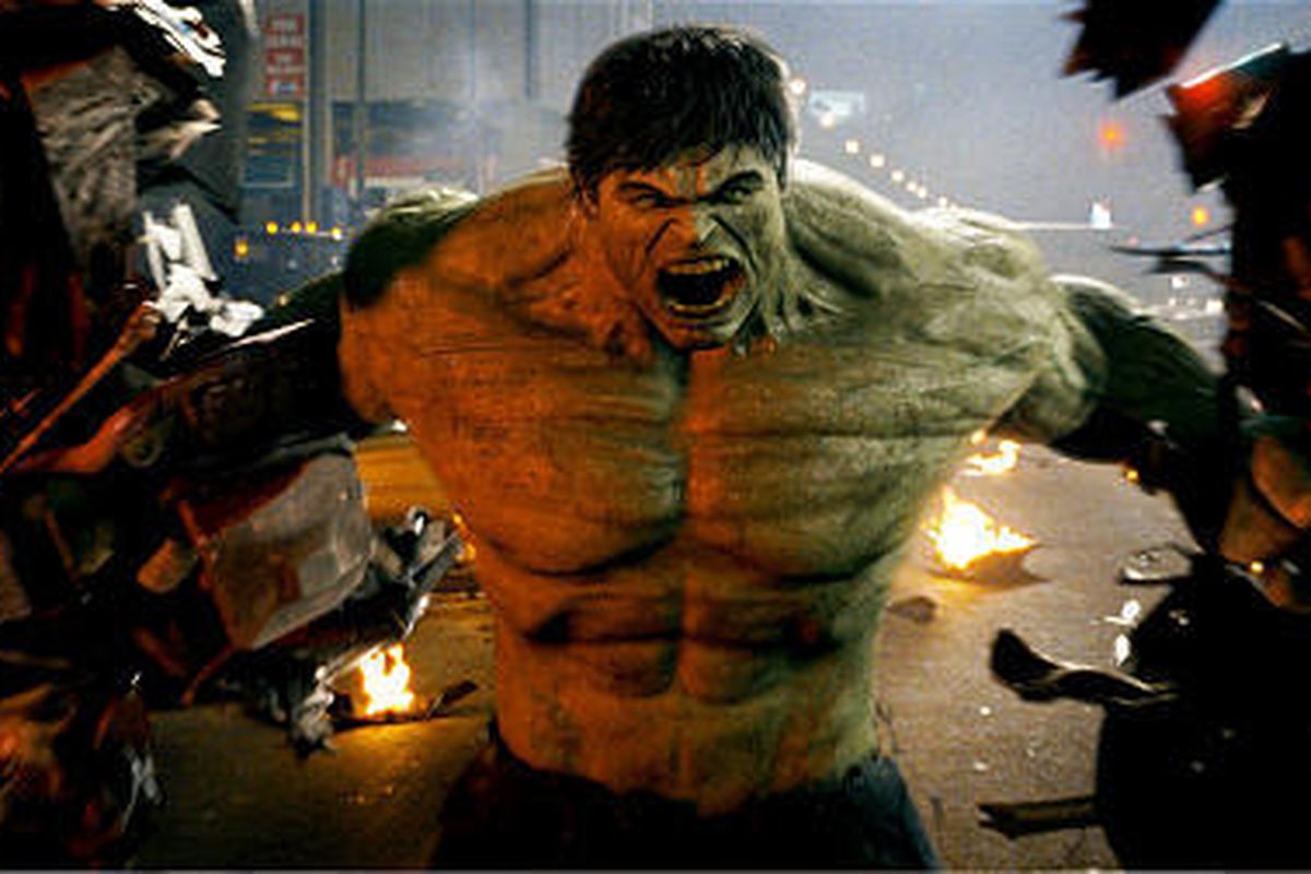 

The rampaging, 10-foot-tall green wrecking machine does some major damage in the entertaining new film, "The Incredible Hulk."