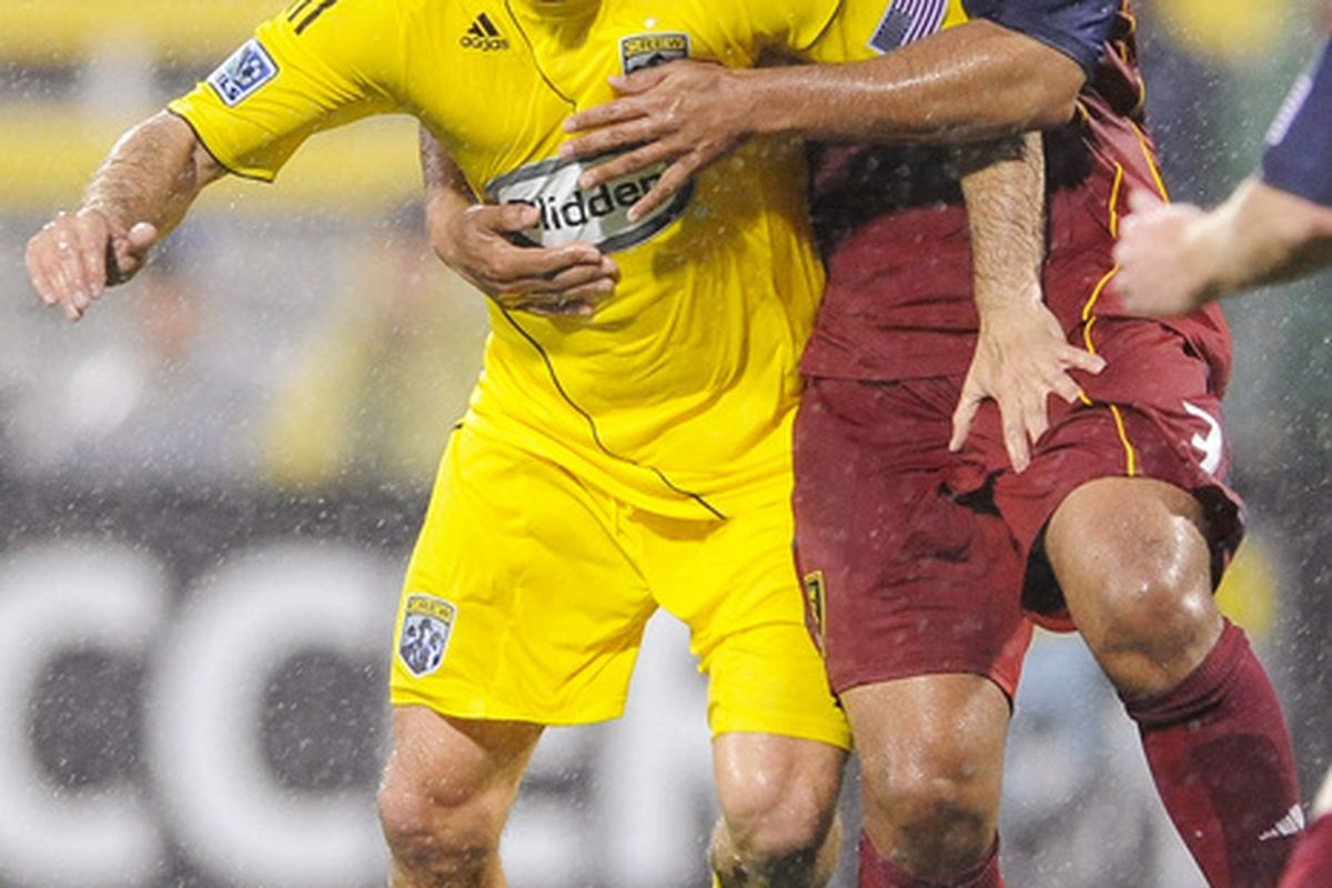 Maybe Guillermo Barros Schelotto just has a cold after playing in the rain last week. 