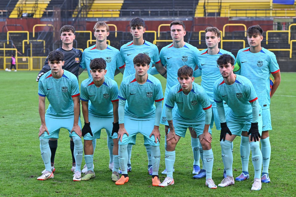 Royal Antwerp FC v FC Barcelona: Group H - UEFA Youth League 2023/24