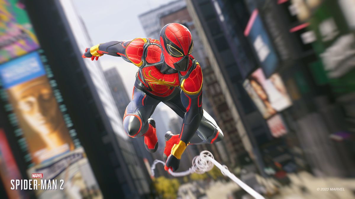 Aurantia Suit in Spider-Man 2