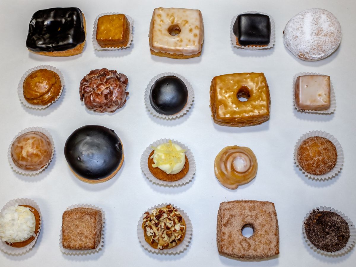 A photo of doughnuts.