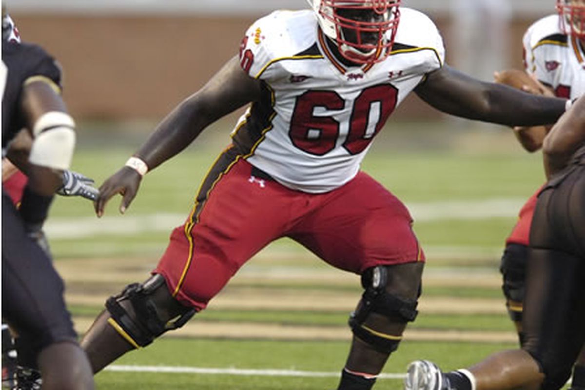 Former Terps Offensive Lineman Edwin Williams