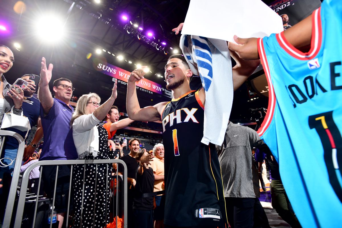 NBA, Shirts, Phoenix Suns Devin Booker Season 6 White Jersey