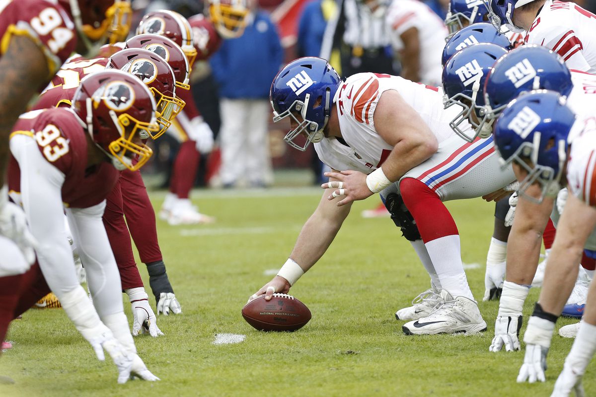 NFL: New York Giants at Washington Redskins