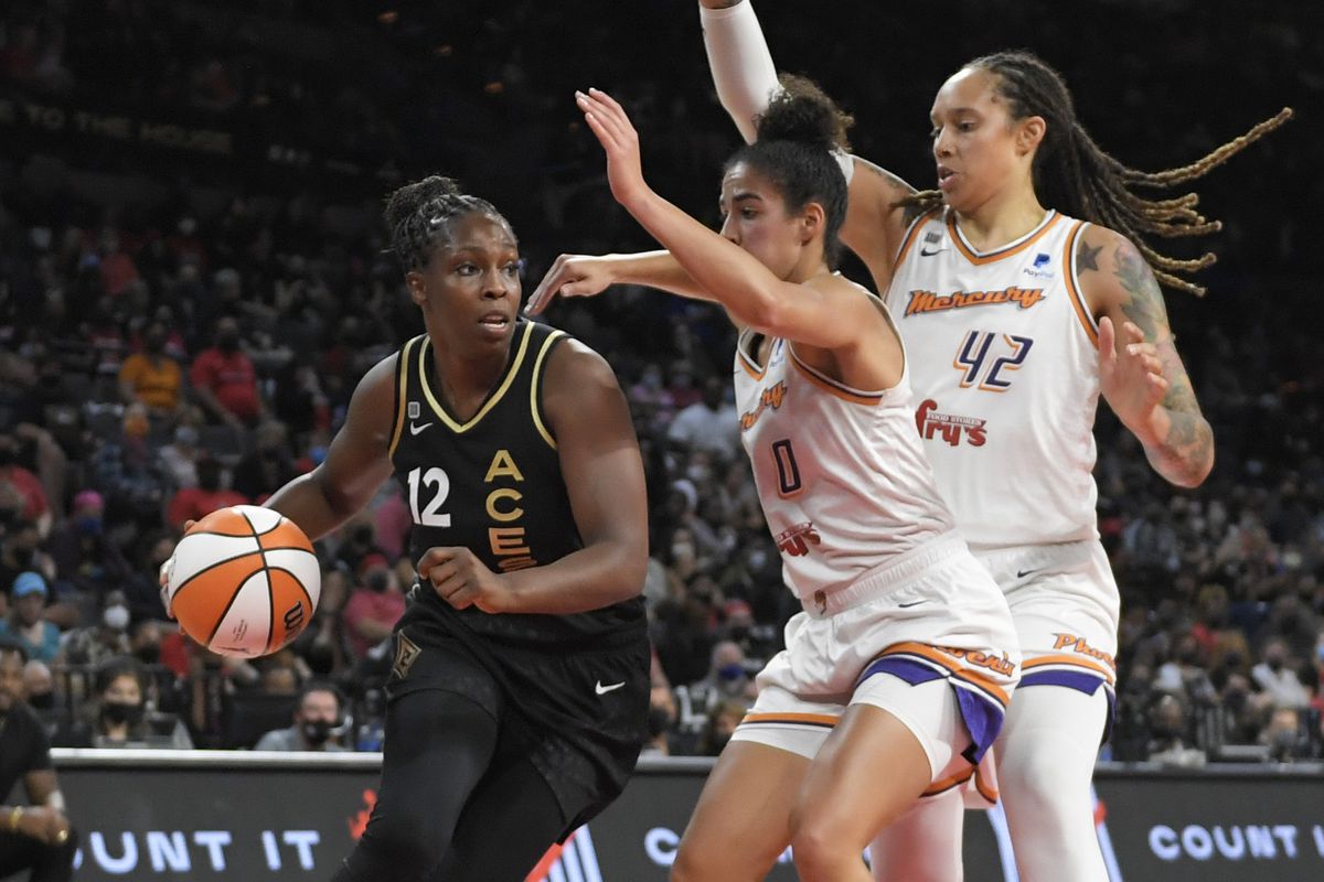 2021 WNBA Playoffs - Phoenix Mercury v Las Vegas Aces