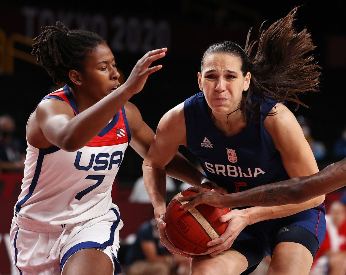 United States v Serbia Women’s Basketball - Olympics: Day 14