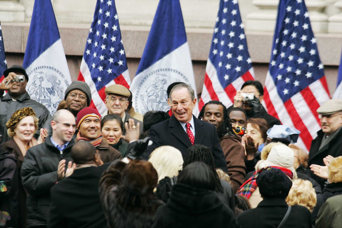 Bloomberg’s second-term inauguration in 2006.