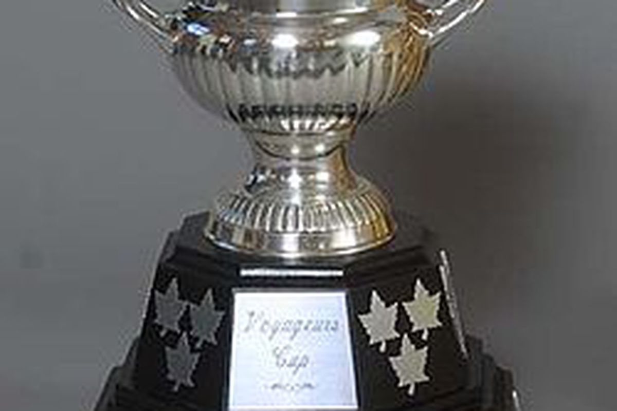 For all you Whitecaps fans, this is the Voyageur's Cup.  Voy-a-geurs.