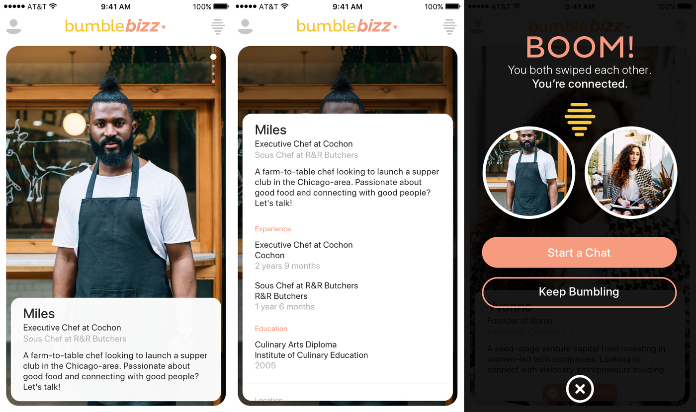 Bumble launches Bizz, a new mode for professional networking - The Verge