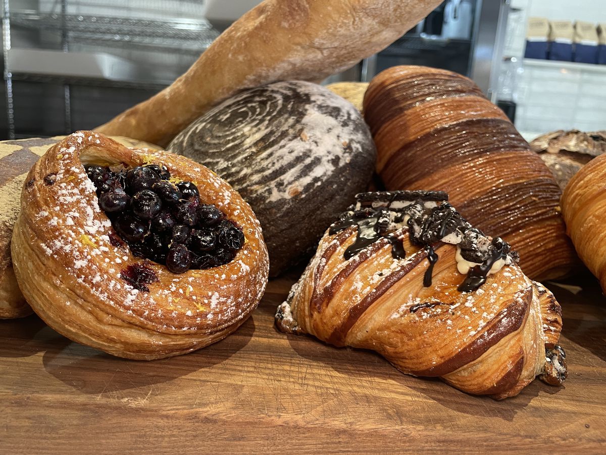 Pastries and bread from 1228 Main.