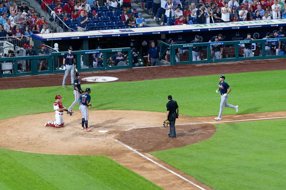 MLB: Game Two-Atlanta Braves at Philadelphia Phillies