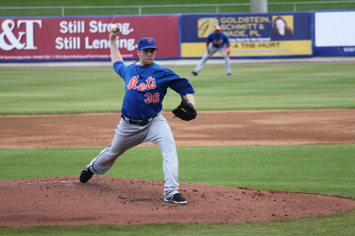 Collin McHugh started for the 51's Thursday night