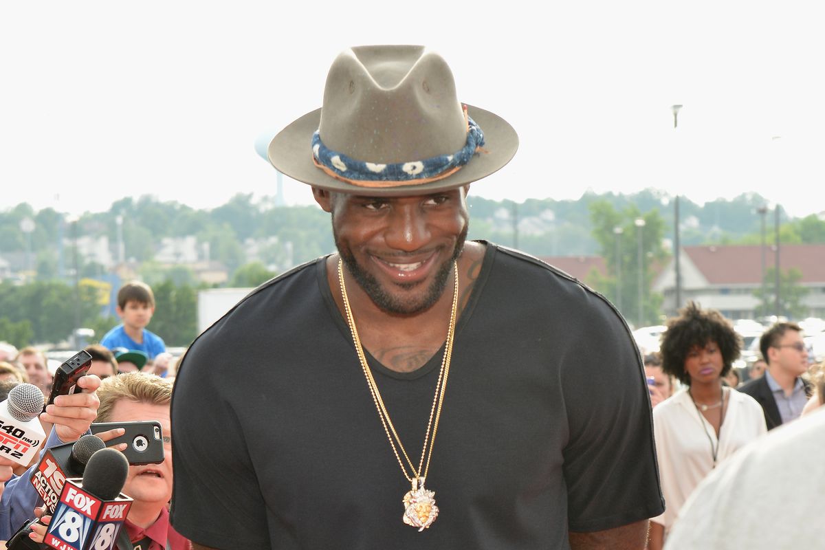 Lebron James Hosts An Advance Screening Of Universal Pictures 'Trainwreck' In Akron