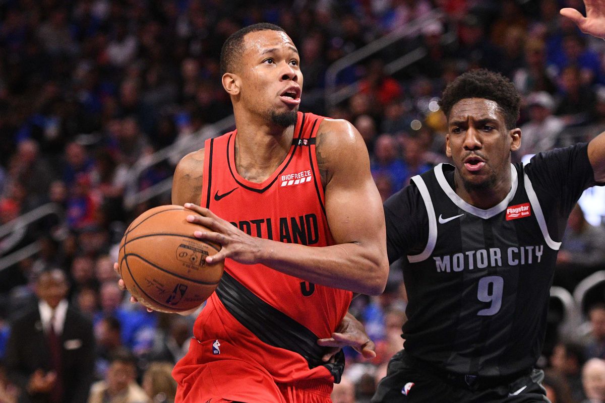 NBA: Portland Trail Blazers at Detroit Pistons