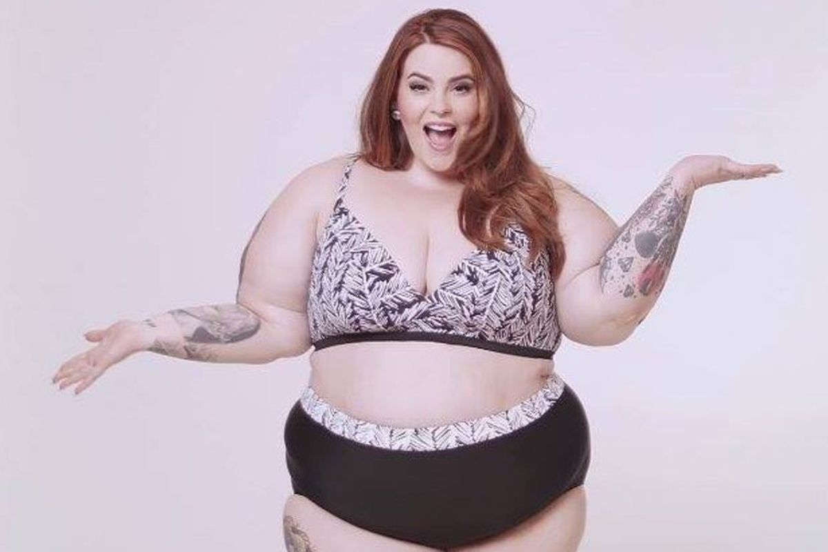 The Tess Holliday photo that was banned by Facebook