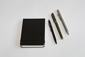 Dante Notepad / Pens 300px