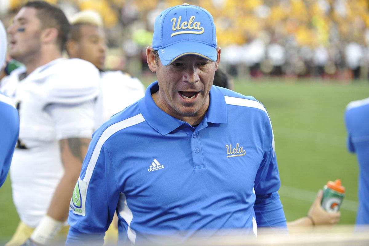Coach Mora has reasons to be fired up.