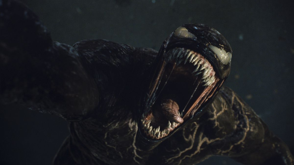 Venom screams in Let There Be Carnage