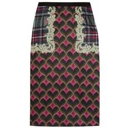 <a href="http://www.net-a-porter.com/product/383772">Emma Cook Bargello printed satin skirt</a>, $157.50 (was $315)