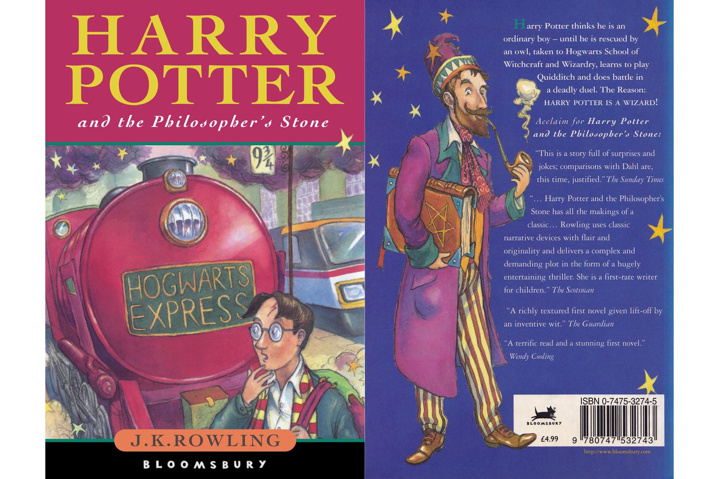 First edition Harry Potter book sells for $90,000, typos and all - The Verge
