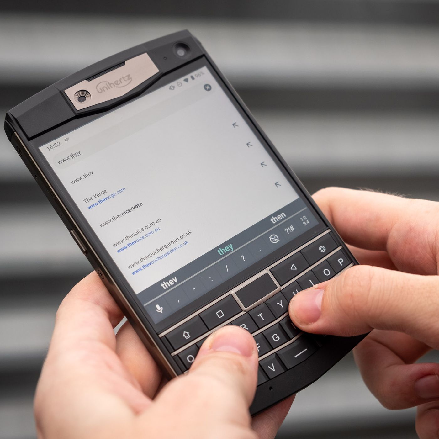 This Heavy Duty Phone Is Like A Blackberry Passport That Runs
