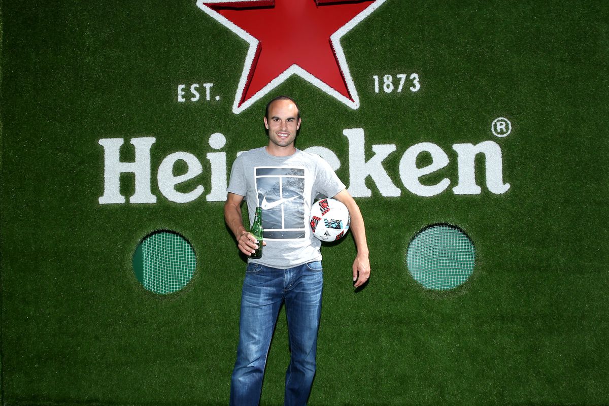 Landon Donovan Hosts MLS Heineken Rivalry Week Party at Heineken House in Los Angeles