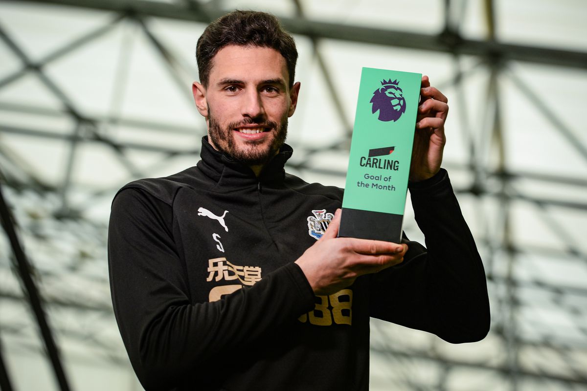 Fabian Schar Wins the Carling Goal of the Month Award - February 2019