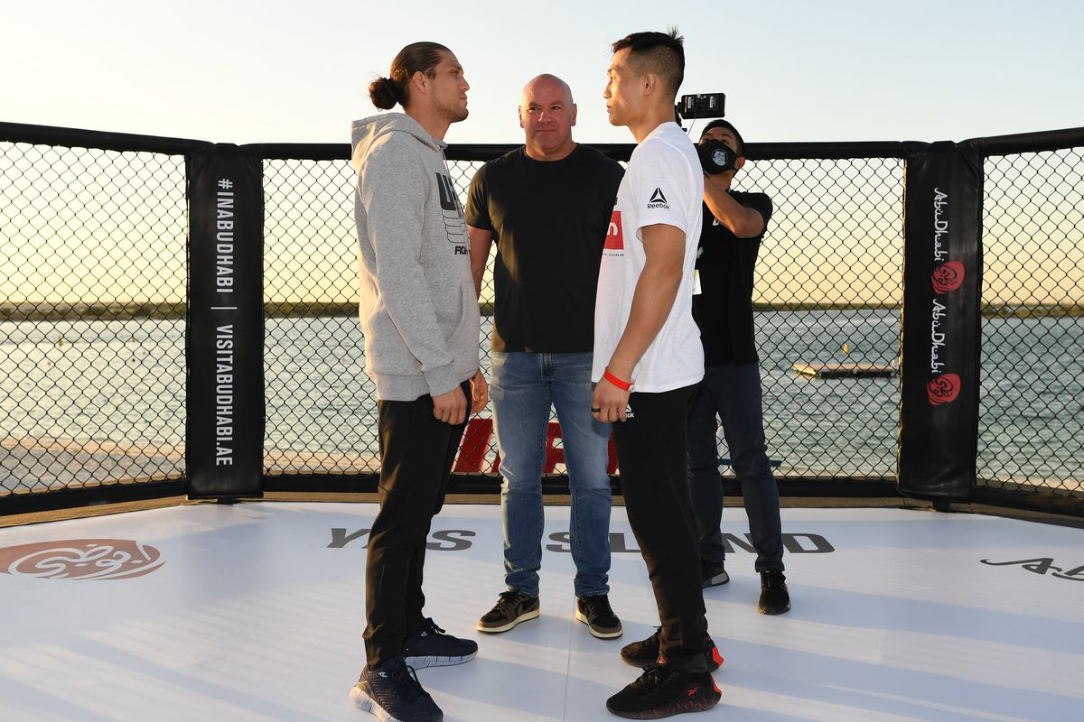 UFC Fight Night: Ortega v The Korean Zombie Beach Face-off