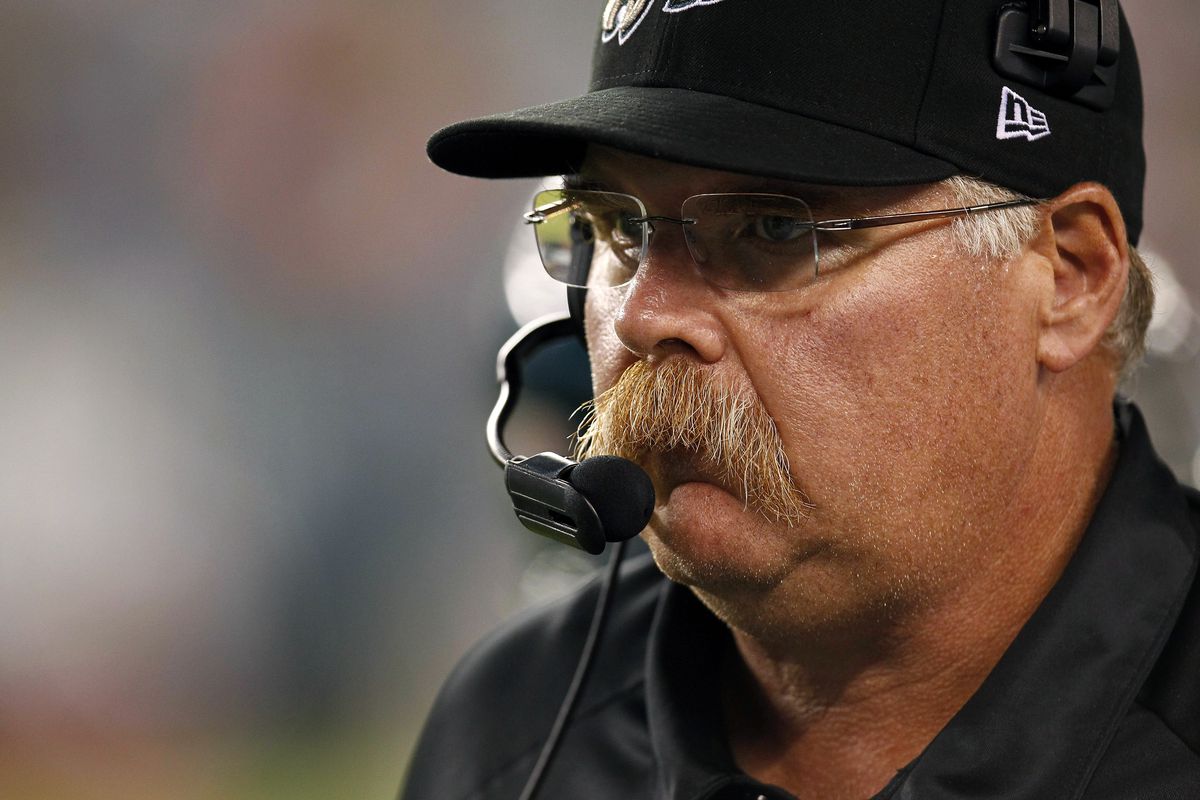 "My mustache, Pauly, and I agree that this Scott guy sure knows what he's talking about for fantasy football," said Philadelphia Eagles Head Coach Andy Reid to nobody in particular.