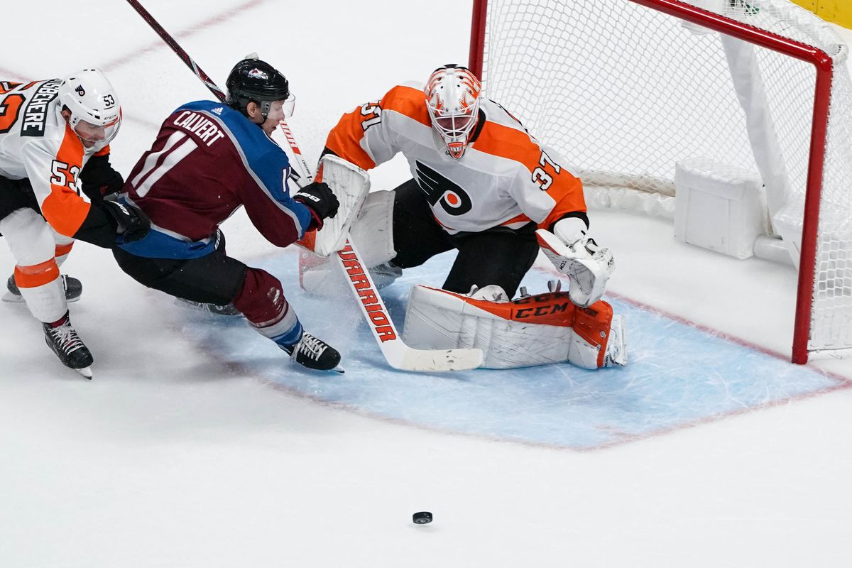 NHL: Philadelphia Flyers at Colorado Avalanche