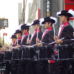 The American Fork High School Marching Band played at Macy's in New York City on Thanksgiving Day in 2007.