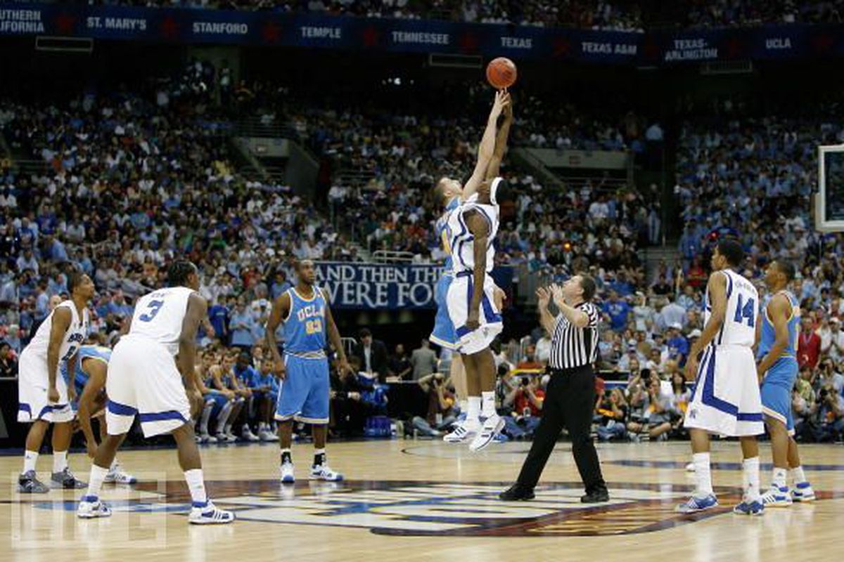 Here's to hoping the Bruins tipping off the Final Four again in the near future (Photo Credit: Streeter Lecka/Getty Images <a href="http://www.life.com/image/80536843" target="new">via Life</a>)