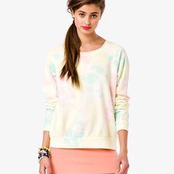 <a href="http://www.forever21.com/Product/Product.aspx?BR=f21&Category=whatsnew_app_sweaters&ProductID=2036744038&VariantID=">Tie dye pullover</a>, $17.80