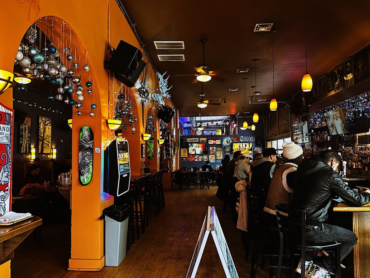 The interior of Highland Tavern