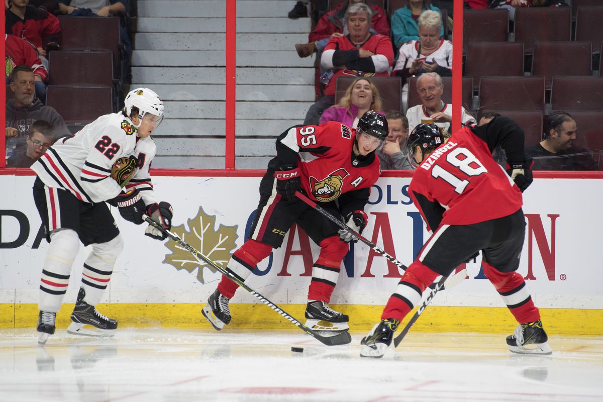 NHL: Preseason-Chicago Blackhawks at Ottawa Senators