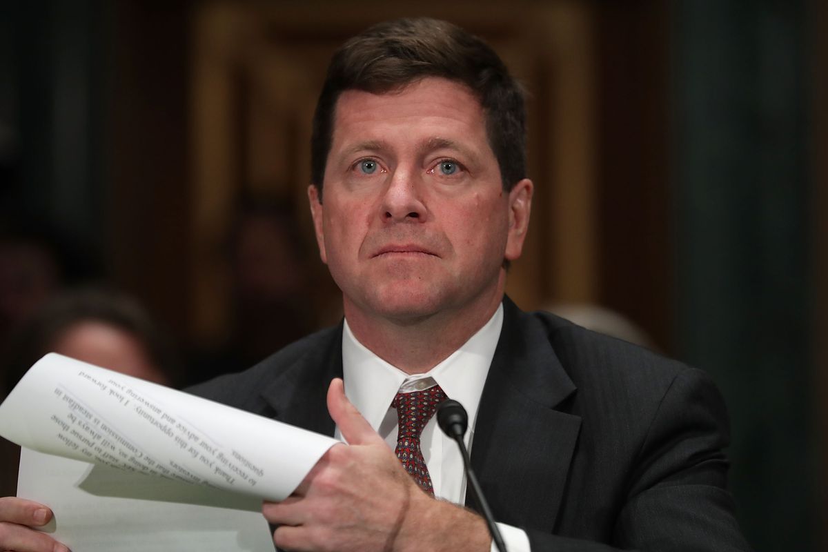 Senate Holds Confirmation Hearing For Jay Clayton To Head SEC