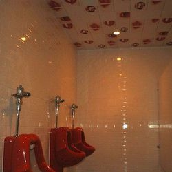 Nominee #5: Wonder Bar. And yes, those urinals are made to look like bright red lips. [<a href="http://www.wonderbarhouston.com/#home" rel="nofollow">Official Site</a>]