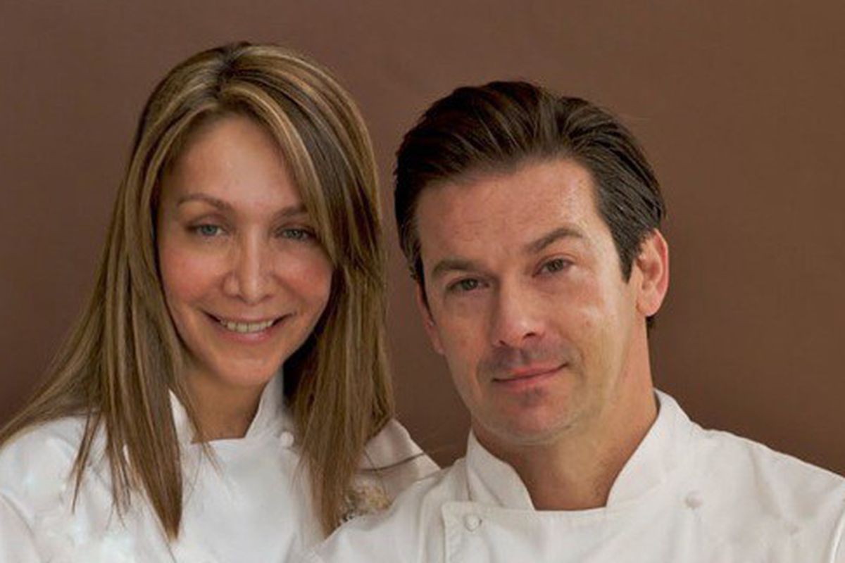 Chefs Yasmin Lozada-Hissom and John Broening