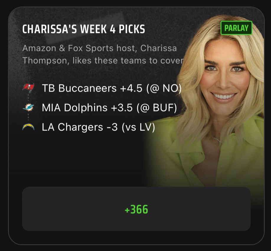 parlay of the week