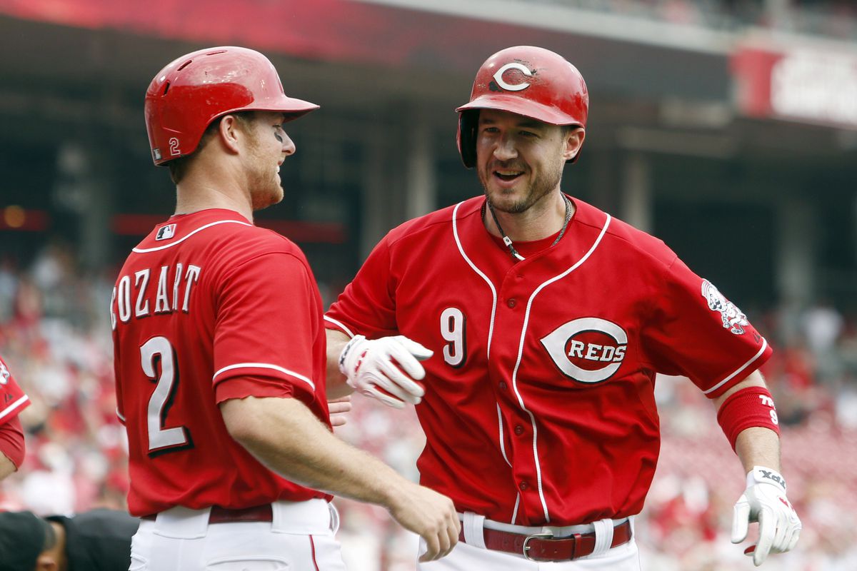 "Remember that $4M the Reds guaranteed me?  Ha!  One & only dinger I mashed for them was off Samardzija!"