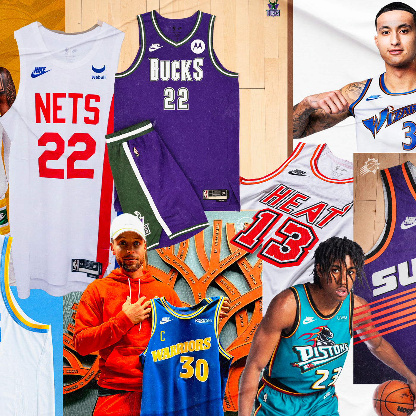 Every NBA Classic Edition throwback jersey for 2022-2023, ranked